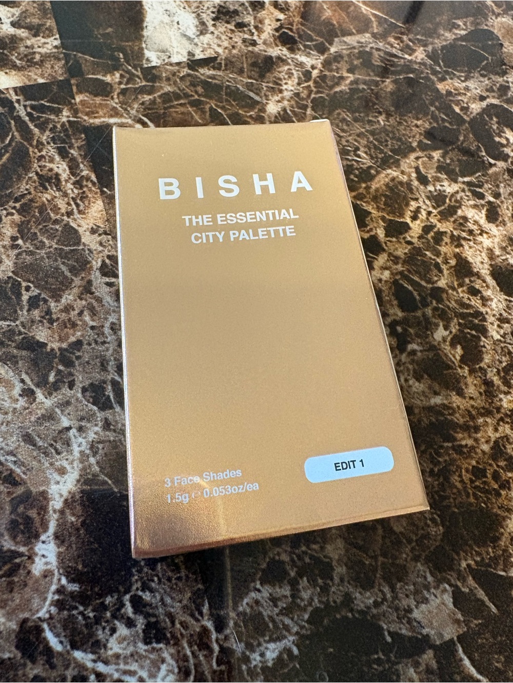 BISHA The Essential City Palette - Edit 1 - 3 Face Shades
